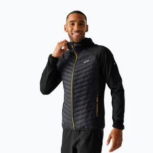 Kurtka hybrydowa męska REGATTA Andreson Hybrid black/ash/gold flake