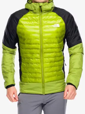 Kurtka hybrydowa The North Face Macugnaga Hybrid Insulation - oak green/tnf black