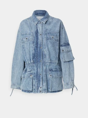 Kurtka jeansowa 2nd Day niebieski denim