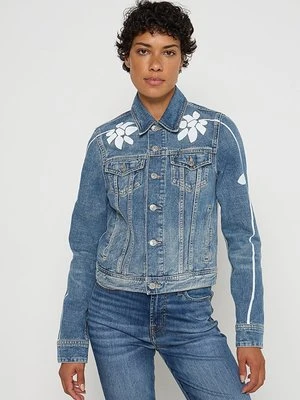 Kurtka jeansowa 7 For All Mankind niebieski