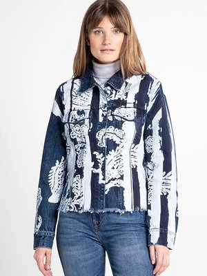 Kurtka jeansowa 7 For All Mankind niebieski