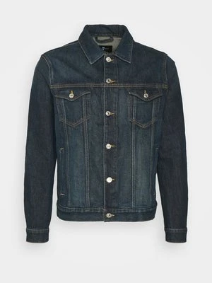 Kurtka jeansowa 7 For All Mankind ciemnoniebieski