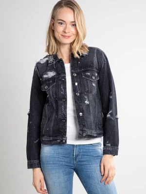 Kurtka jeansowa 7 For All Mankind czarny