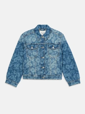 Kurtka jeansowa Abercrombie & Fitch niebieski