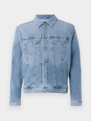 Kurtka jeansowa Ag Jeans jasnoniebieski denim