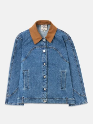 Kurtka jeansowa BAUM UND PFERDGARTEN jasnoniebieski denim