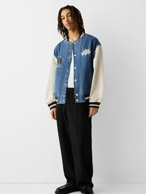 Kurtka jeansowa Bershka