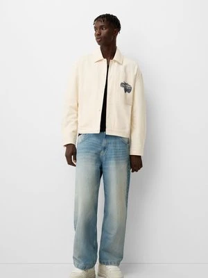 Kurtka jeansowa Bershka