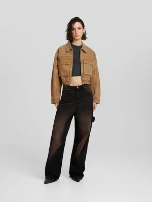 Kurtka jeansowa Bershka