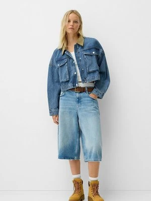 Kurtka jeansowa Bershka