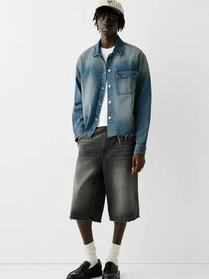 Kurtka jeansowa Bershka
