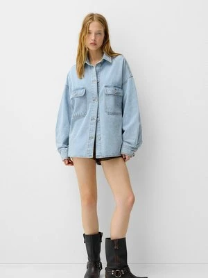 Kurtka jeansowa Bershka