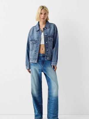 Kurtka jeansowa Bershka