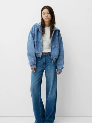 Kurtka jeansowa Bershka