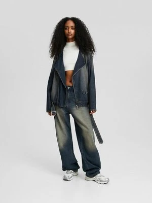 Kurtka jeansowa Bershka