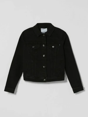Kurtka jeansowa Bershka czarny