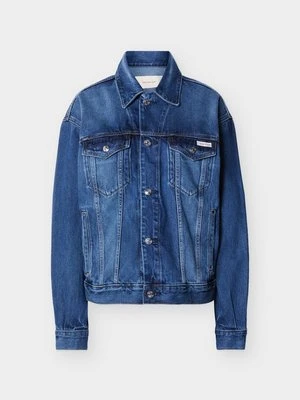 Kurtka jeansowa Calvin Klein Jeans ciemnoniebieski