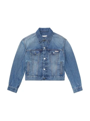 Kurtka jeansowa Calvin Klein Jeans niebieski