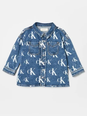 Kurtka jeansowa Calvin Klein Jeans niebieski