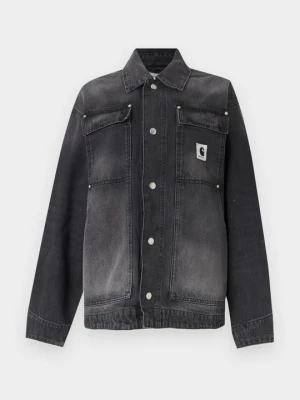 Kurtka jeansowa Carhartt WIP czarny