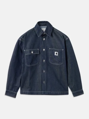 Kurtka jeansowa Carhartt WIP niebieski denim