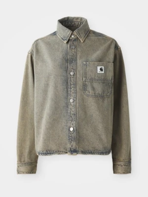Kurtka jeansowa Carhartt WIP szary