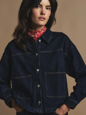 Kurtka jeansowa ciemny granat Greenpoint