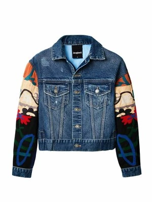 Kurtka jeansowa Desigual niebieski