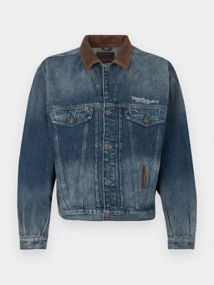 Kurtka jeansowa Diesel niebieski denim