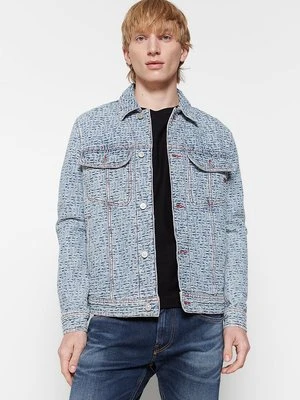 Kurtka jeansowa Diesel niebieski