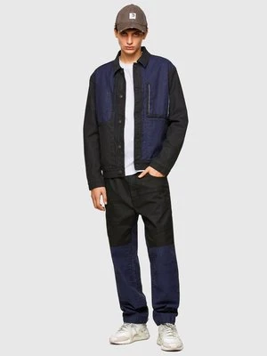 Kurtka jeansowa Diesel czarny