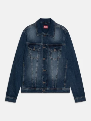Kurtka jeansowa Diesel niebieski denim