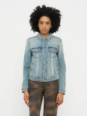 Kurtka jeansowa Diesel niebieski denim