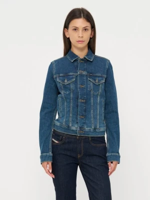 Kurtka jeansowa Diesel niebieski denim