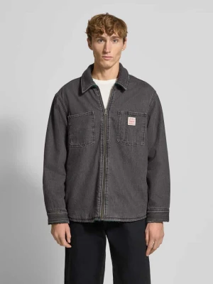 Kurtka jeansowa dwustronna z naszywką z logo Levi's®