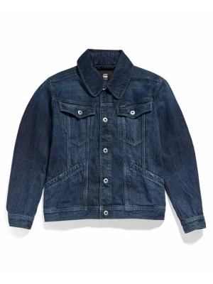 Kurtka jeansowa G-Star granatowy