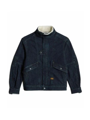 Kurtka jeansowa G-Star granatowy