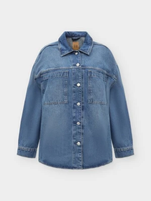 Kurtka jeansowa GAP niebieski denim