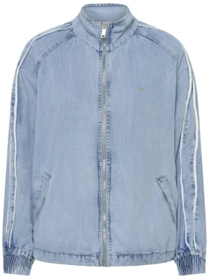 Kurtka jeansowa Gestuz jasnoniebieski denim