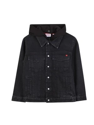 Kurtka jeansowa HUGO Kids
