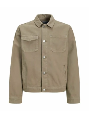 Kurtka jeansowa Jack&Jones oliwkowy melanż