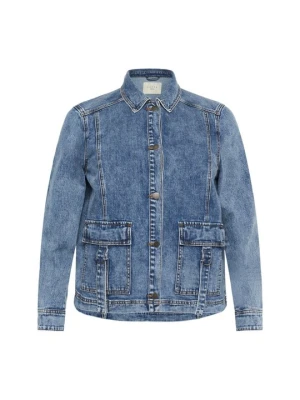 Kurtka jeansowa Kaffe niebieski denim