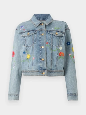 Kurtka jeansowa Kate Spade niebieski denim