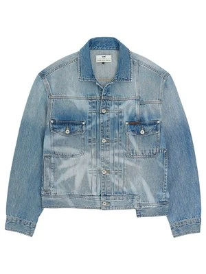 Kurtka jeansowa Lee jasnoniebieski denim