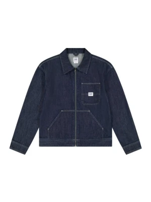 Kurtka jeansowa Lee niebieski denim