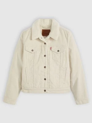 Kurtka jeansowa Levi's mleczny