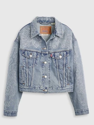 Kurtka jeansowa Levi's ciemnoniebieski