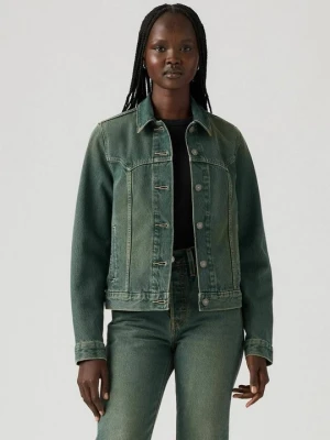 Kurtka jeansowa Levi's zielony