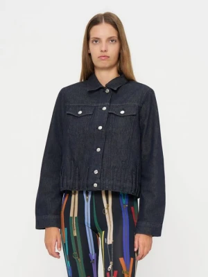 Kurtka jeansowa MOSCHINO niebieski