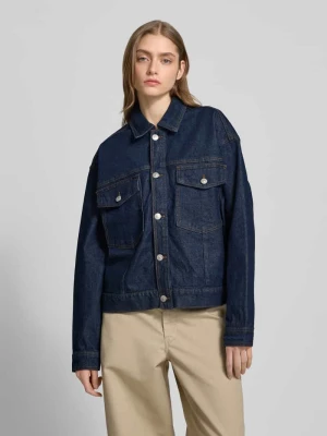 Kurtka jeansowa o kroju comfort fit z mieszanki bawełny model ‘ELMA’ Pieces